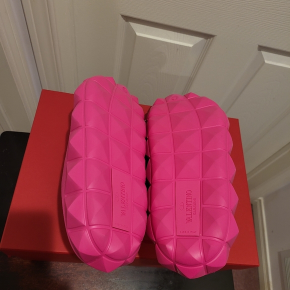 VALENTINO GARAVANI Roman Stud Turtle Slide - UNISEX - Picture 7 of 8